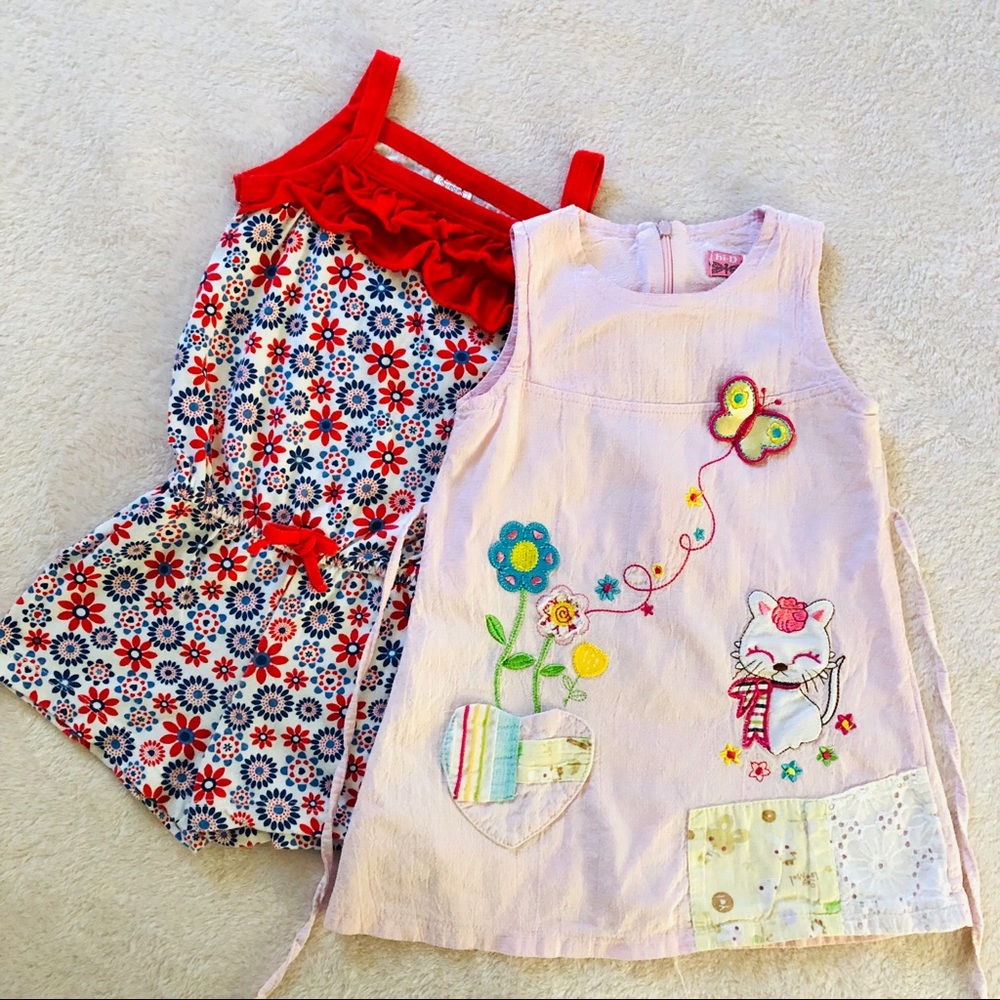 2-pack Dress and Romper